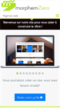 Mobile Screenshot of morphemzero.be